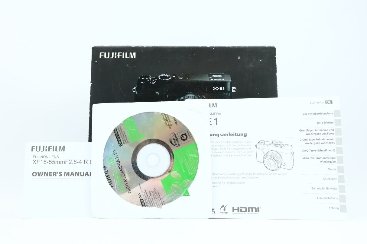 Ensemble Fujifilm X-E1 + XF18-55mm 2,8-4