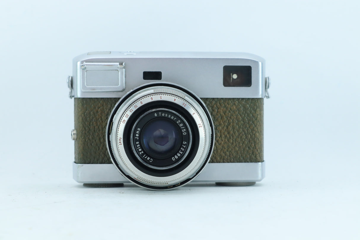 Werra 1 (Green) with 50mm f/2.8 Tessar