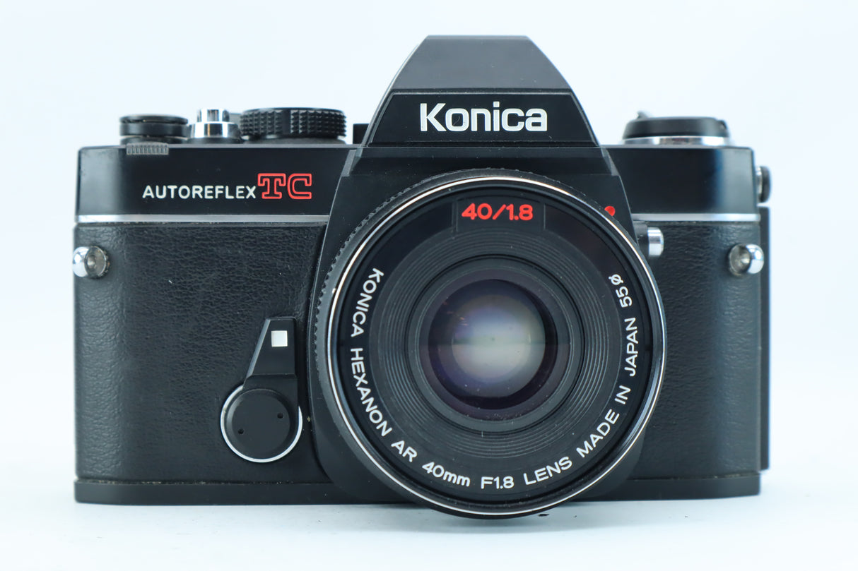 Konica Autoreflex TC with 40mm f/1.8 Hexanon