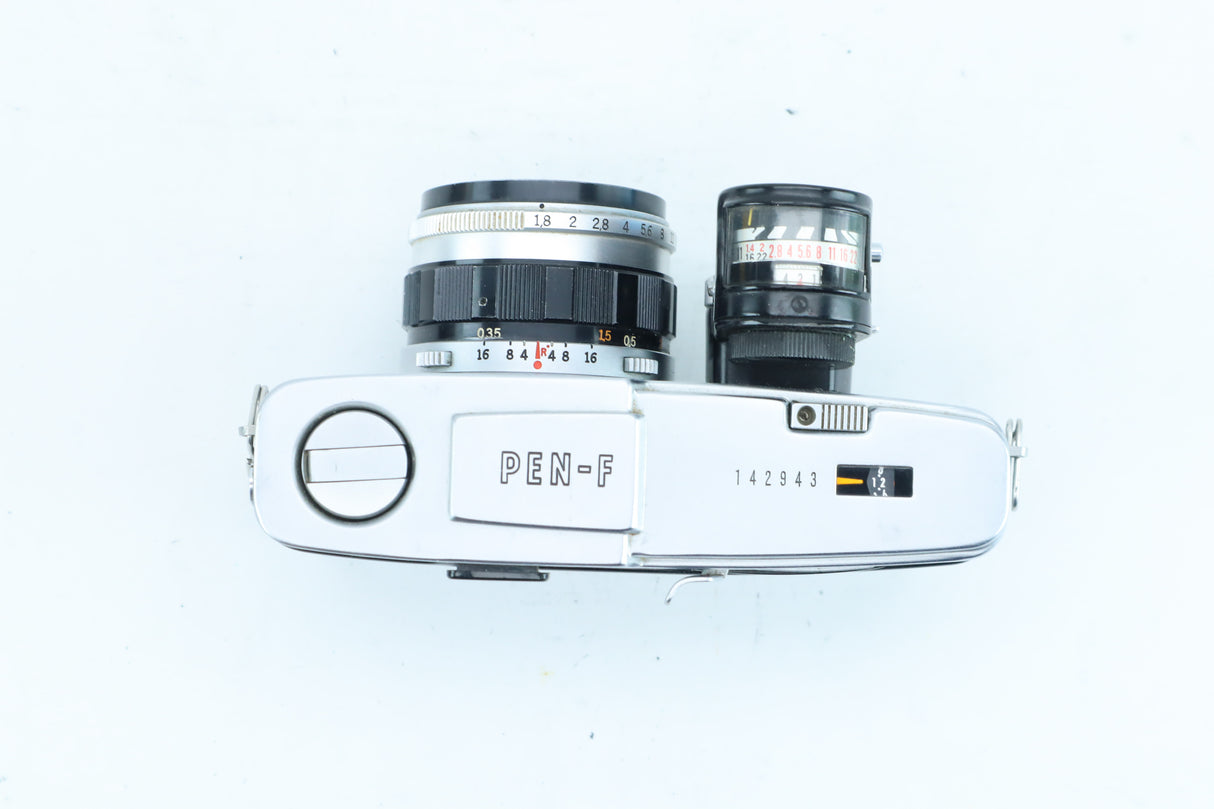 Olympus Pen F with 38mm f/1.8 Lens