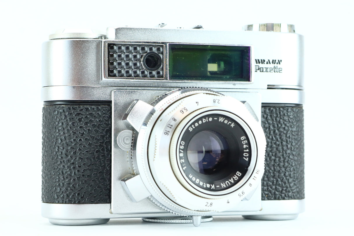 Braun Paxette con 50 mm 2,8