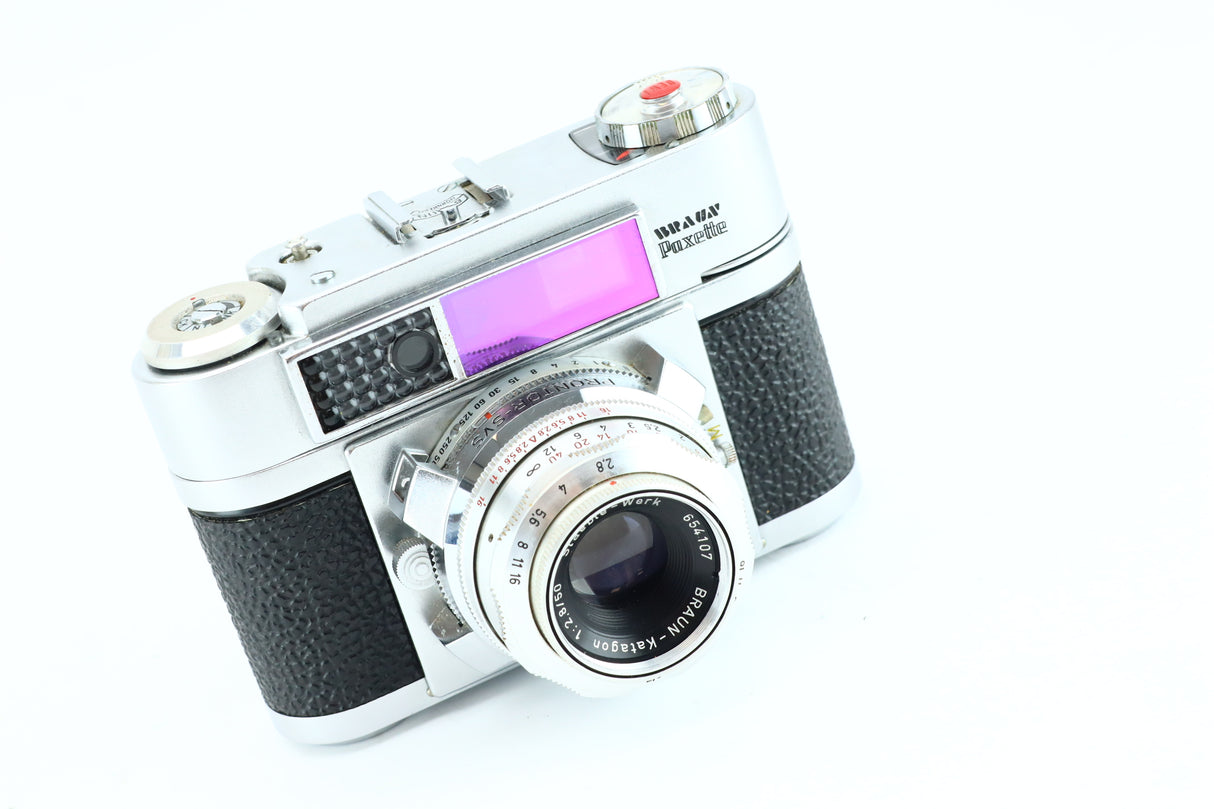 Braun Paxette con 50 mm 2,8