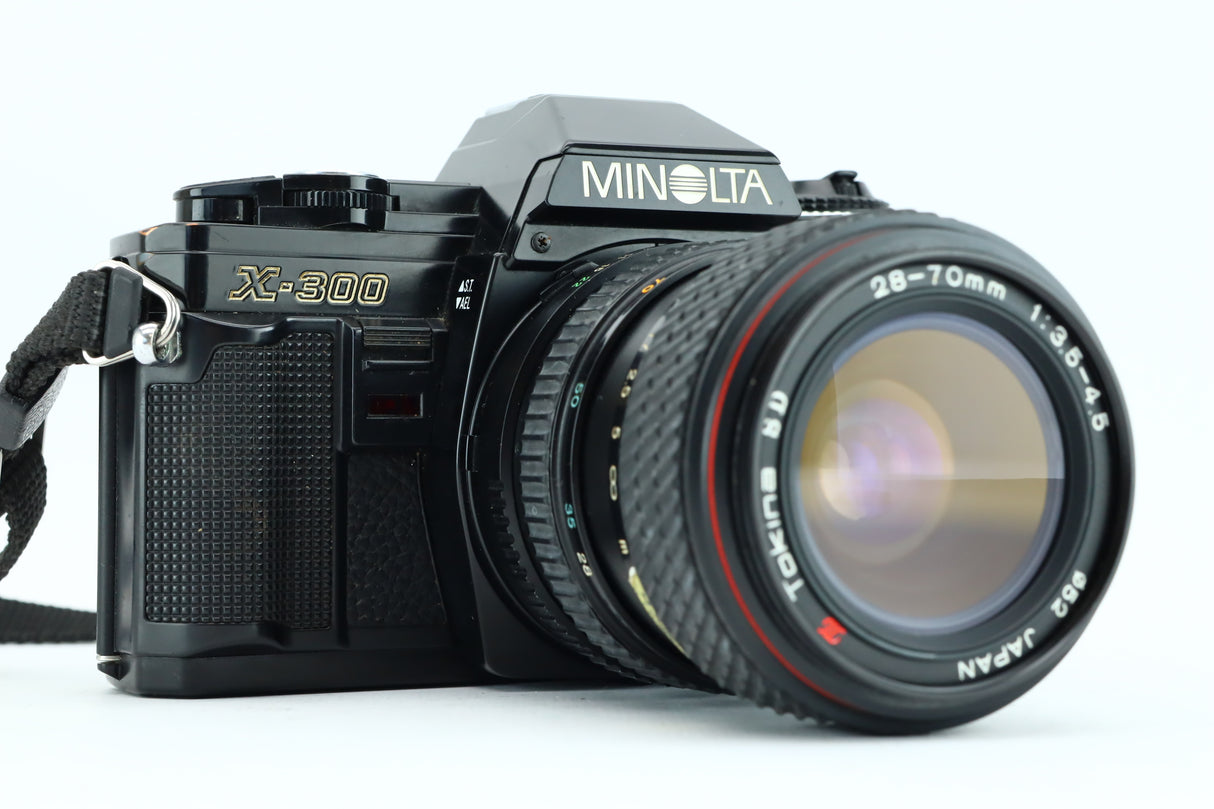 Minolta X-300 + Tokin 28-70mm 3,5-4,5