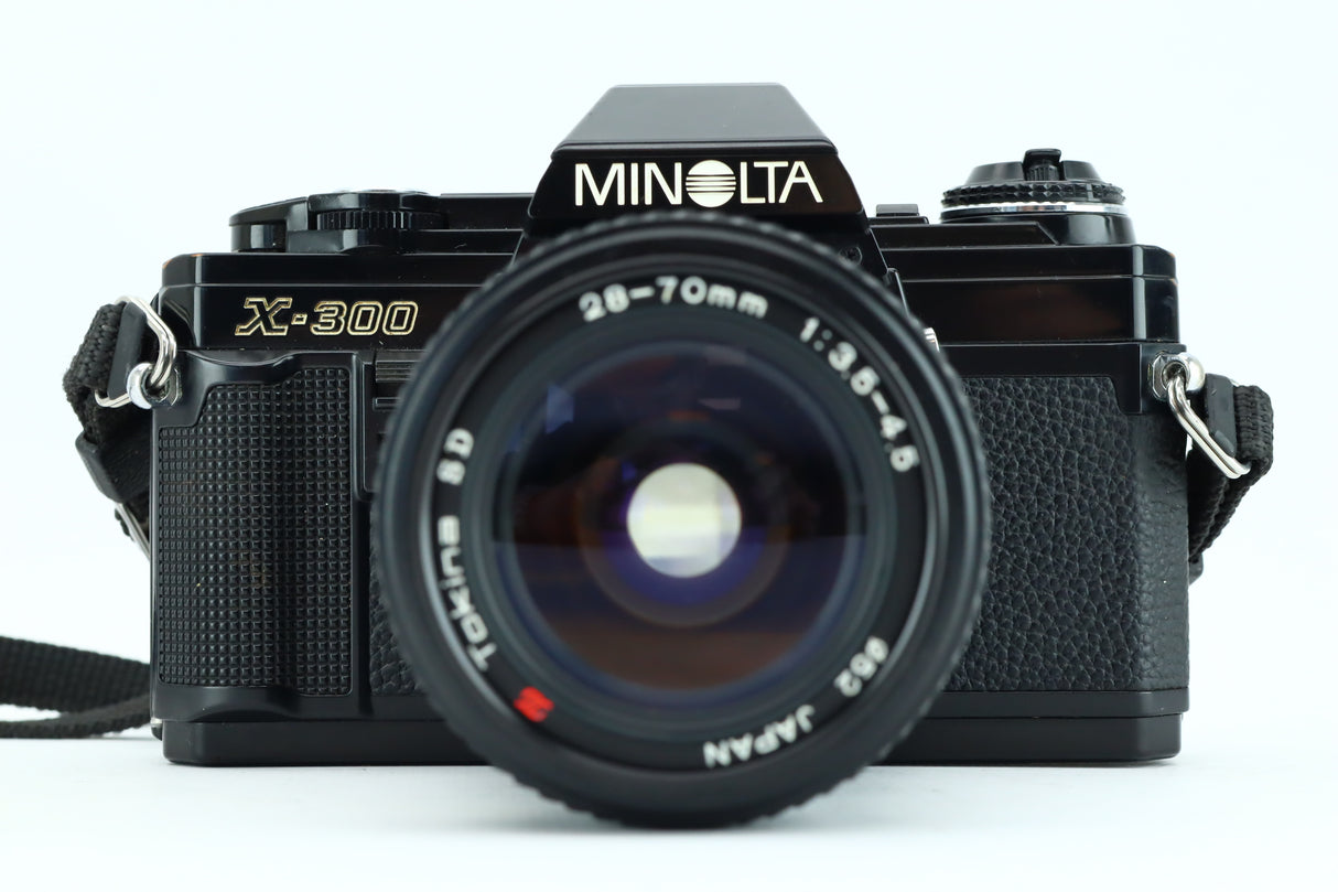 Minolta X-300 + Tokin 28-70mm 3,5-4,5