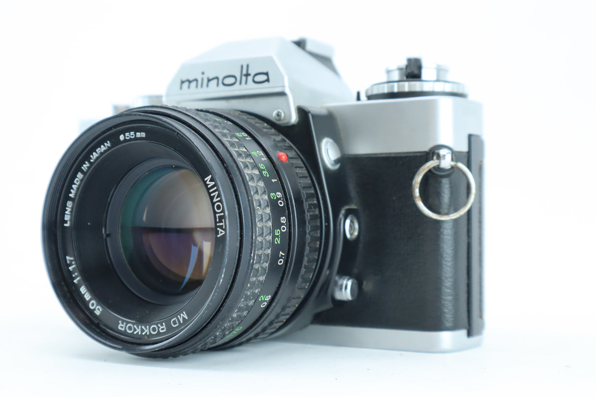 Minolta XD5 with MD rokkor 50mm 1,7 lens