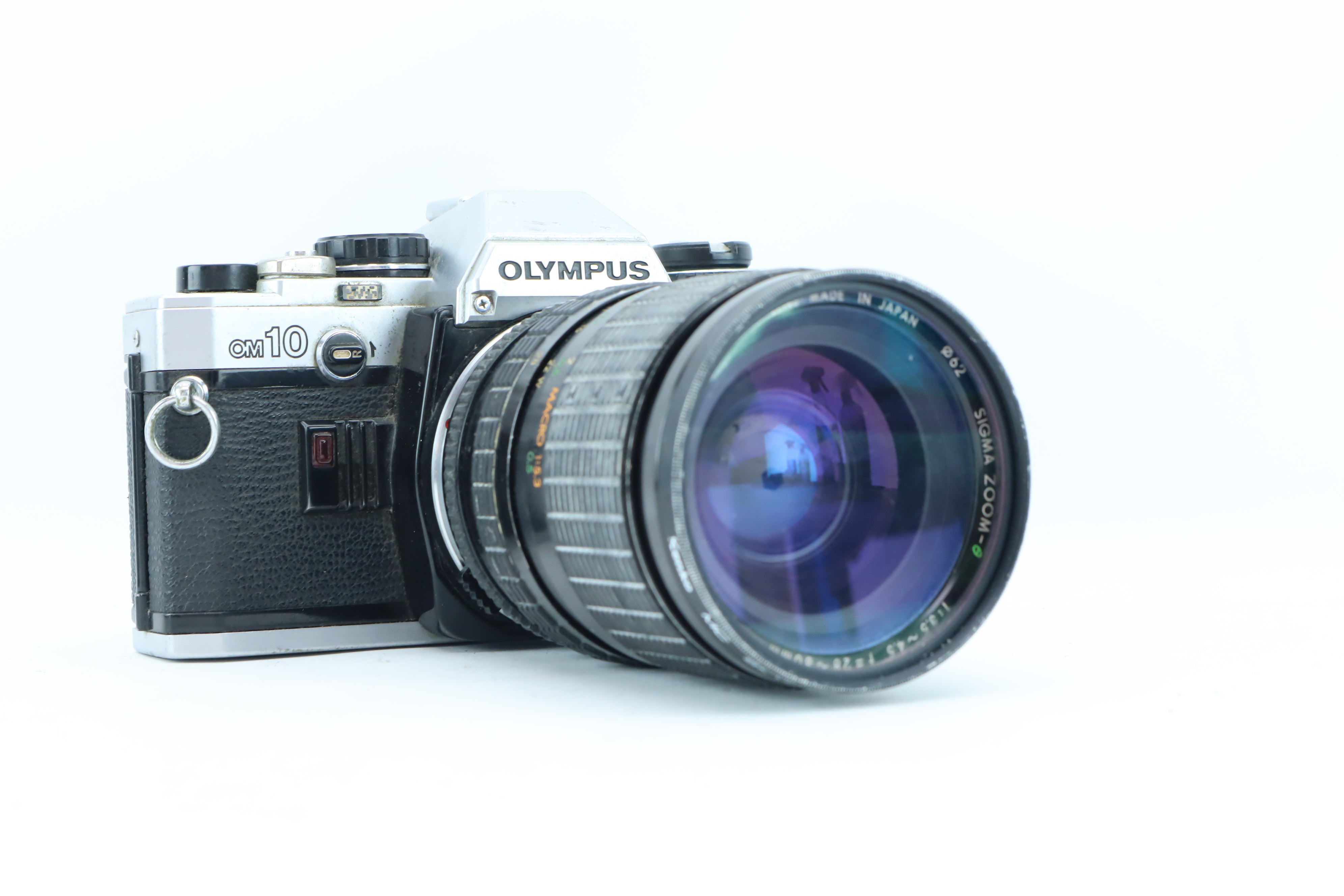 Olympus OM-10 35mm SLR Kit with Sigma Zoom 28-80mm f/3.5-4.5