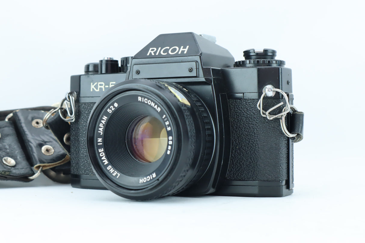 Ricoh KR-5 35mm SLR Kit with Riconar 55mm f/2.2