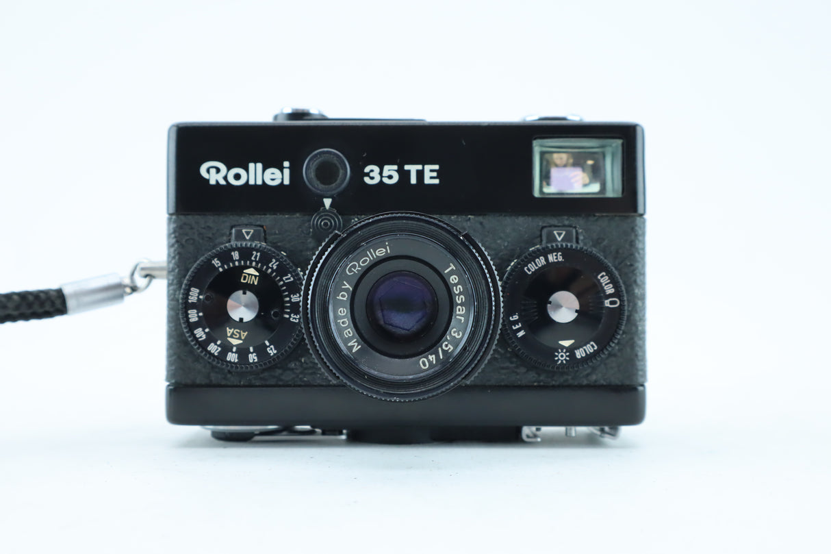 Rollei 35TE con tessar 3,5/40mm