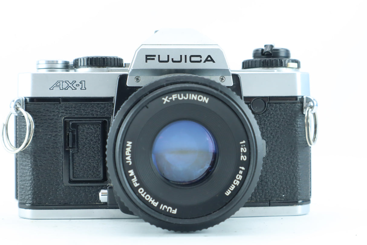Fujica AX-1 35mm SLR Kit with X-Fujinon 55mm f/2.2