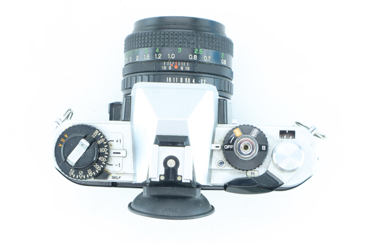 Fujica AX-1 35mm SLR Kit with X-Fujinon 55mm f/2.2