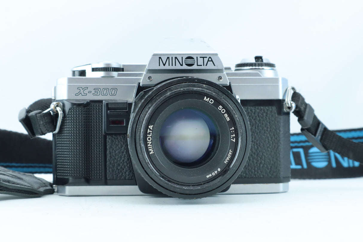 Minolta X-300 35mm SLR Kit with MD 50mm f/1.7