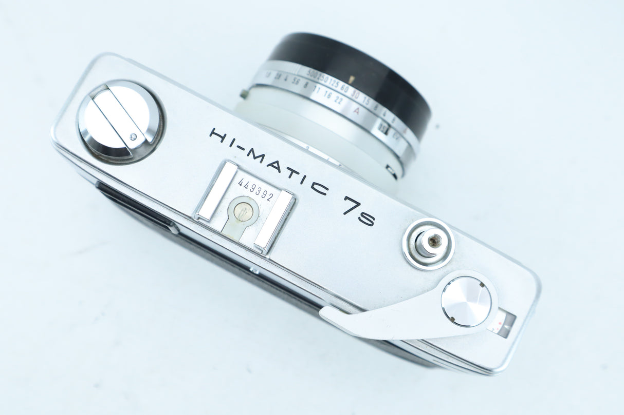 Minolta Hi-Matic 7S with rokkor-PF 1,8/45mm