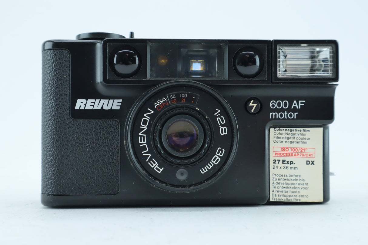 Revue 600 AF with 2,8/38mm
