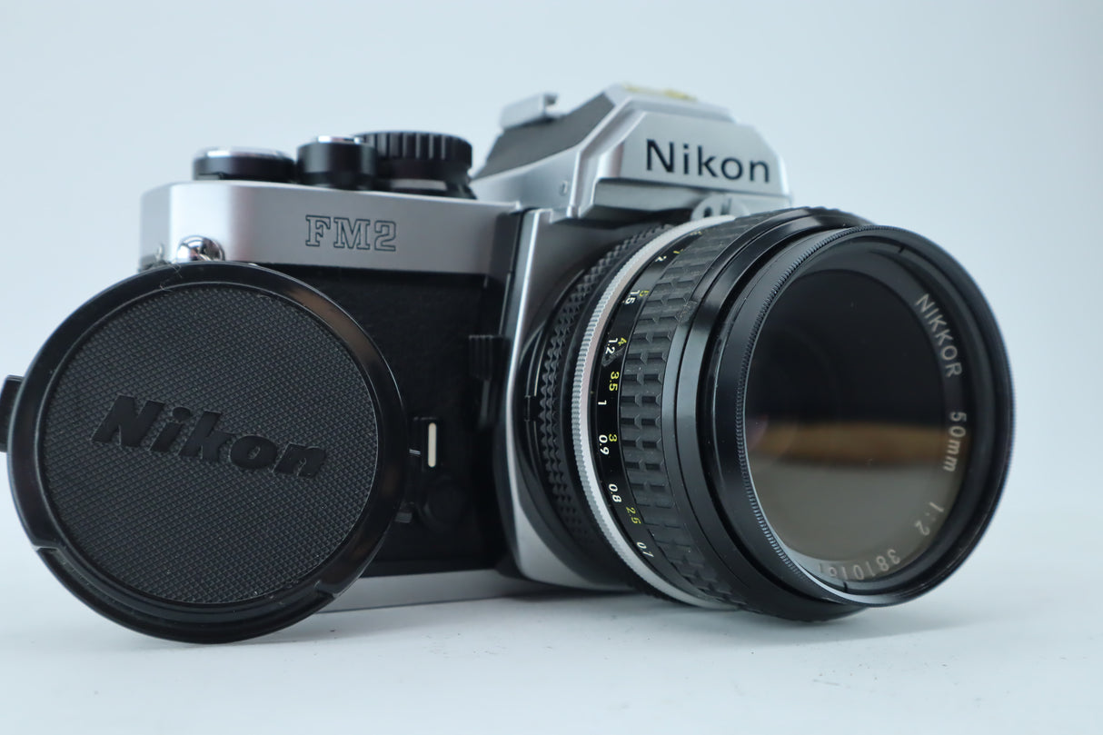 Nikon FM2 with nikkor 50mm 1:2