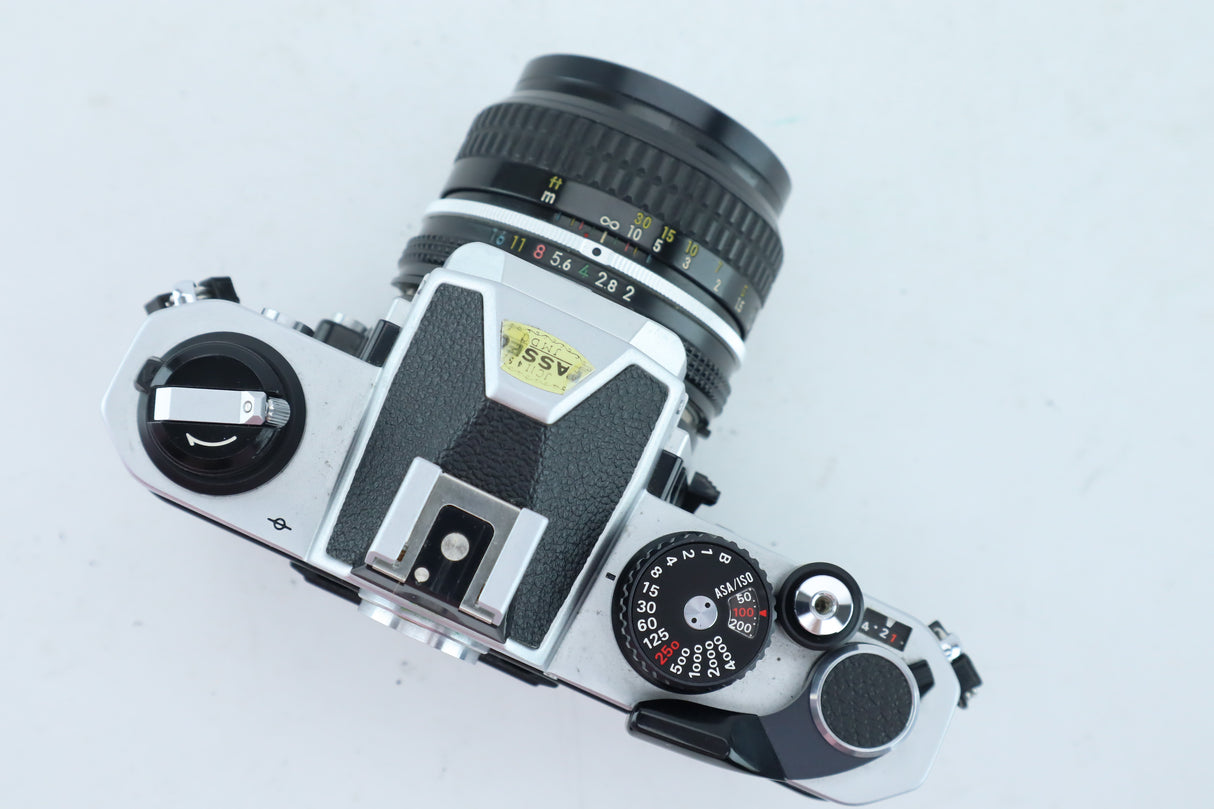 Nikon FM2 with nikkor 50mm 1:2