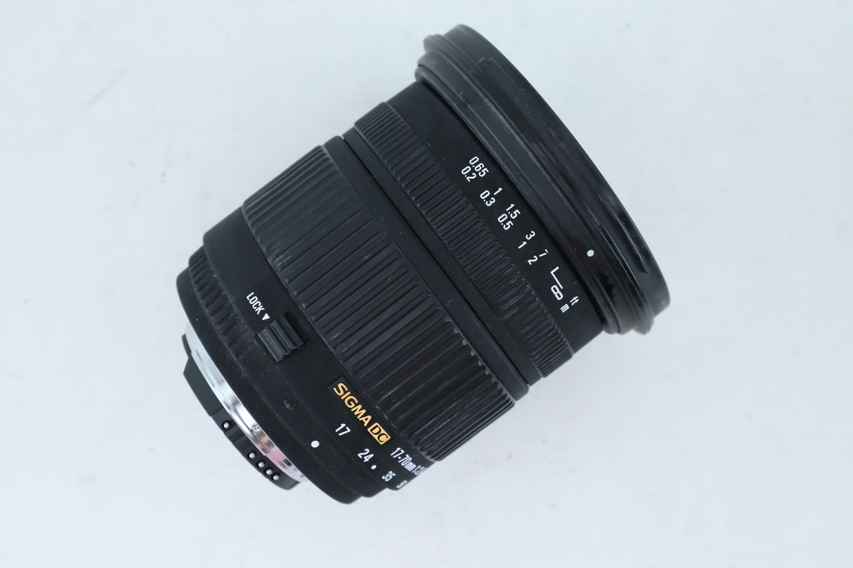 Sigma MC 17-70mm 2,8-4,5
