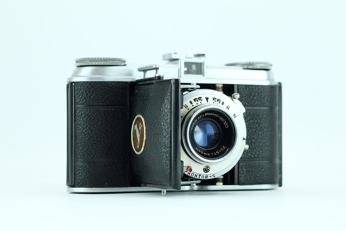 Voigtlander Vito مع عدسة Color-Skopar 1:3.5 F=5 سم