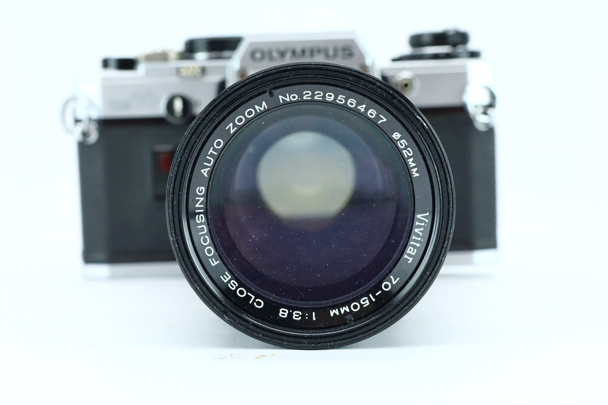 Olympus OM-10 + Vivitar 70–150mm f/3.8