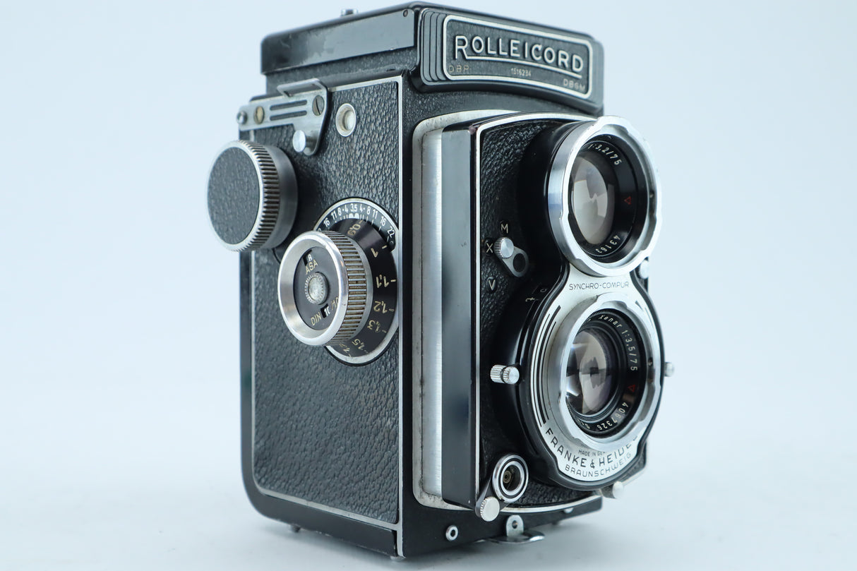 Rolleicord V with 75mm 3,5