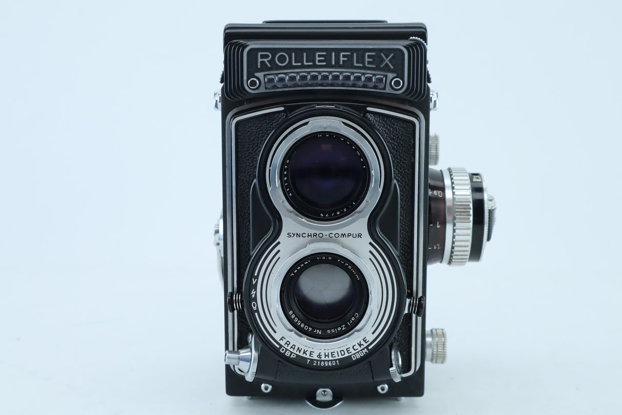 Rolleiflex T with 75mm 3,5 Tessar