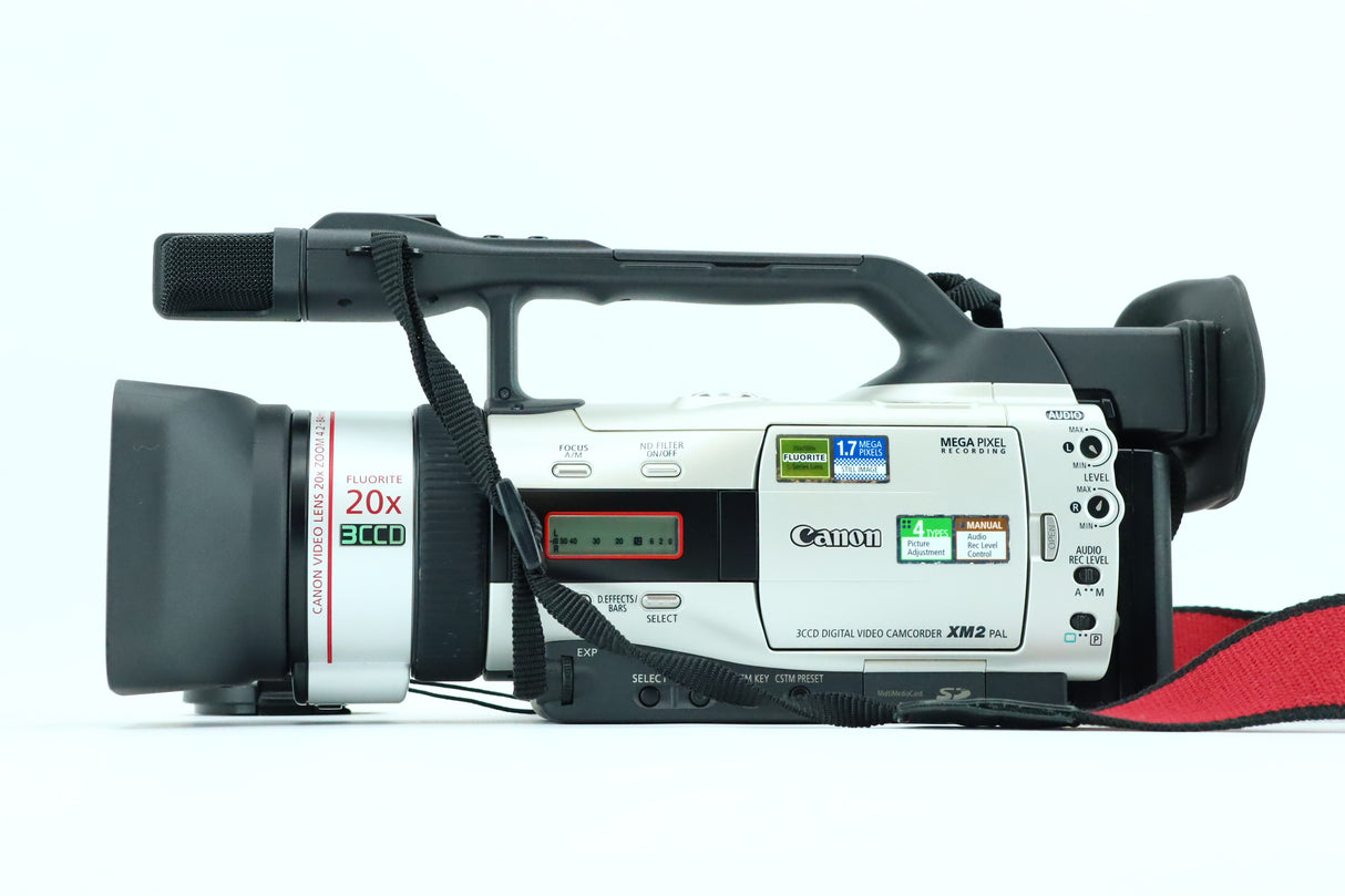 Canon XM2 3CCD Digital video camcorder XM2 PAL with Canon video lens 4.2-84mm 1:1.6-2.9