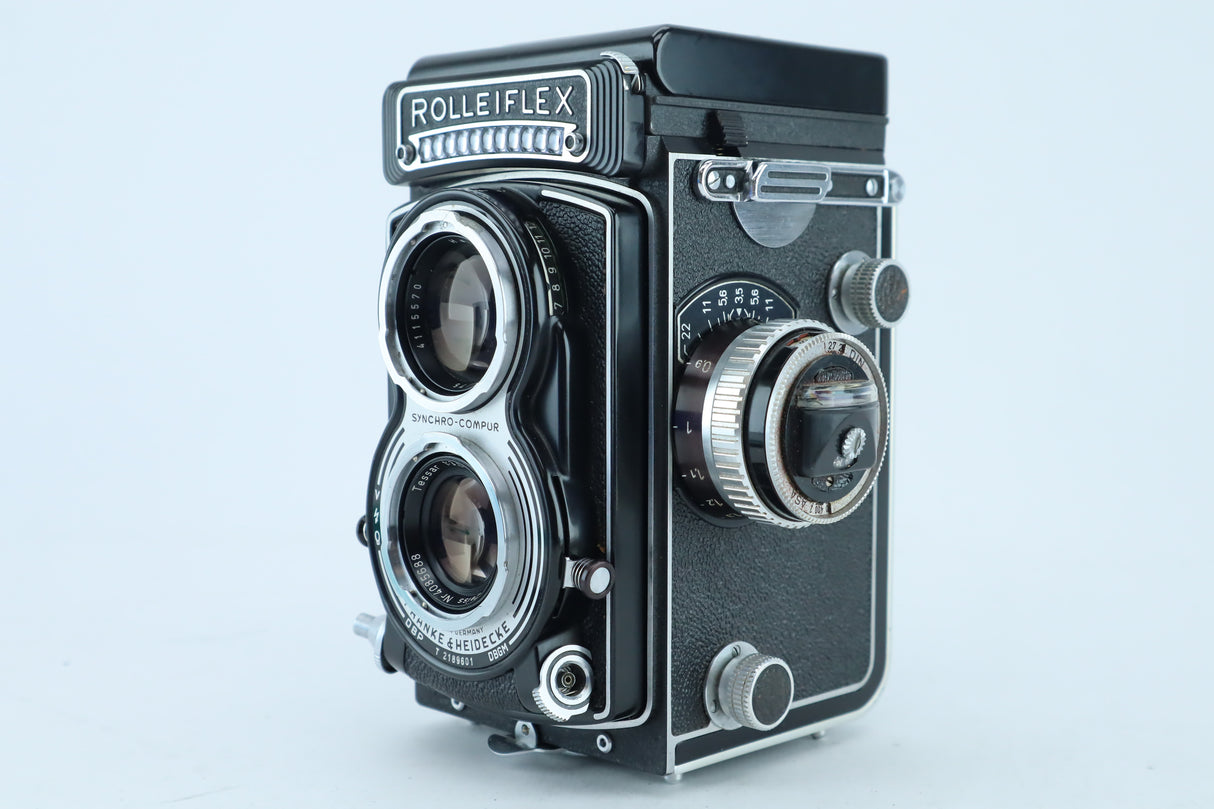 Rolleiflex T with 75mm 3,5 Tessar