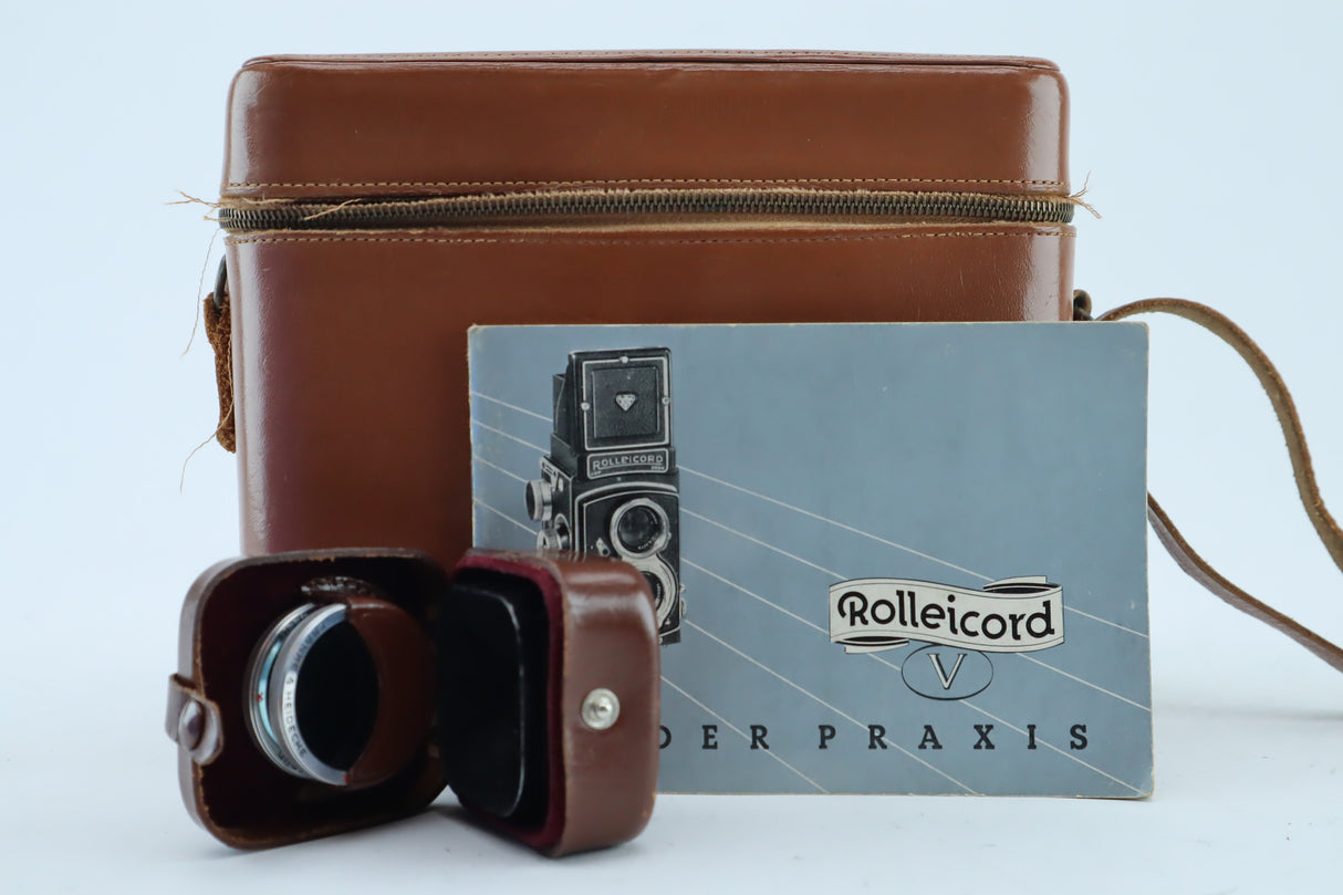 Rolleicord with 3,2/75mm and 3,5/75mm