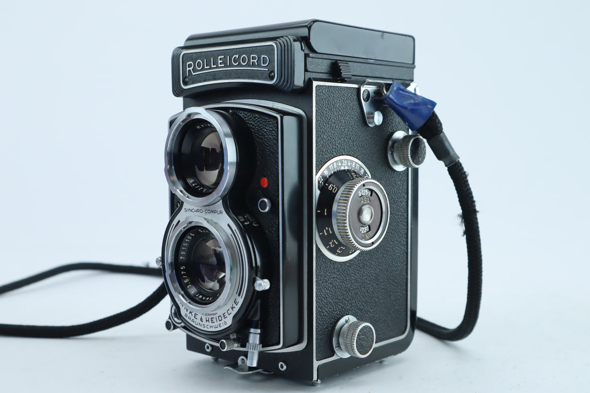 Rolleicord with 3,2/75mm and 3,5/75mm