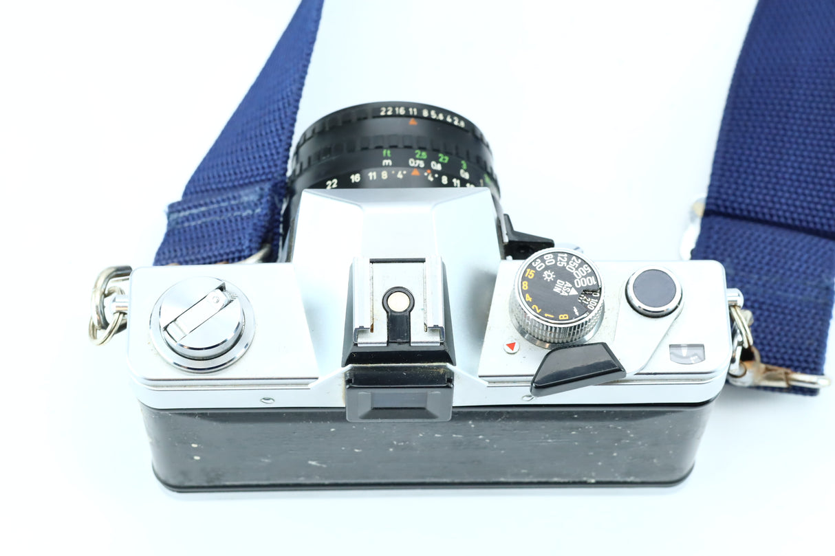 Praktica super TL 1000 + Domiplan 50mm f/2.8 Automatic