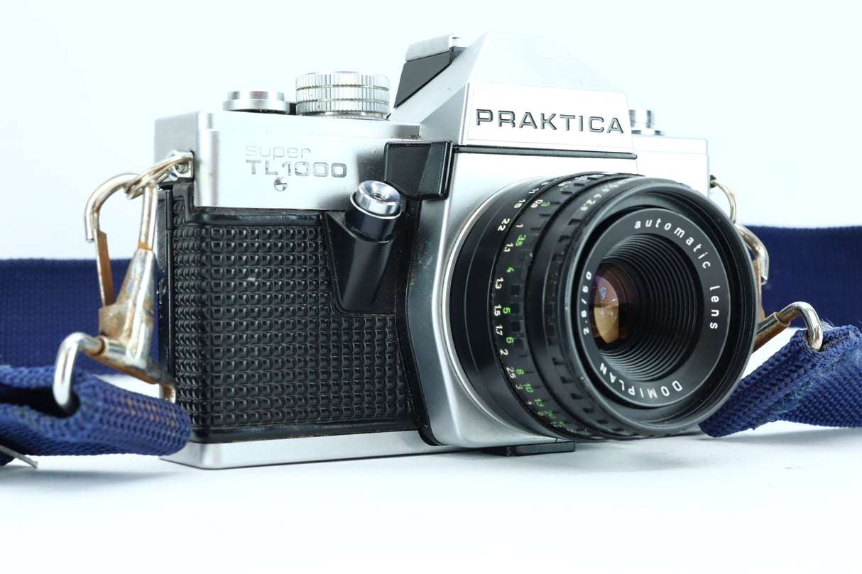 Praktica super TL 1000 + Domiplan 50mm f/2.8 Automatic
