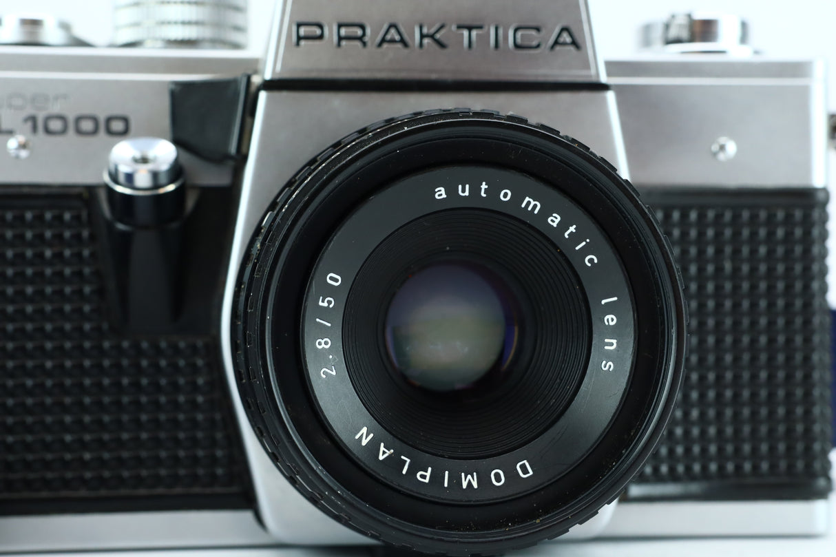 Praktica super TL 1000 + Domiplan 50mm f/2.8 Automatic