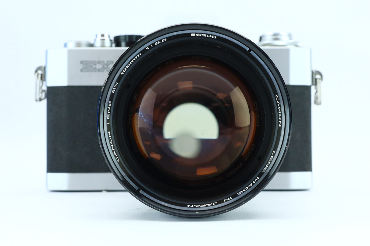 Canon EX Auto + Canon EX 125mm f/3.5