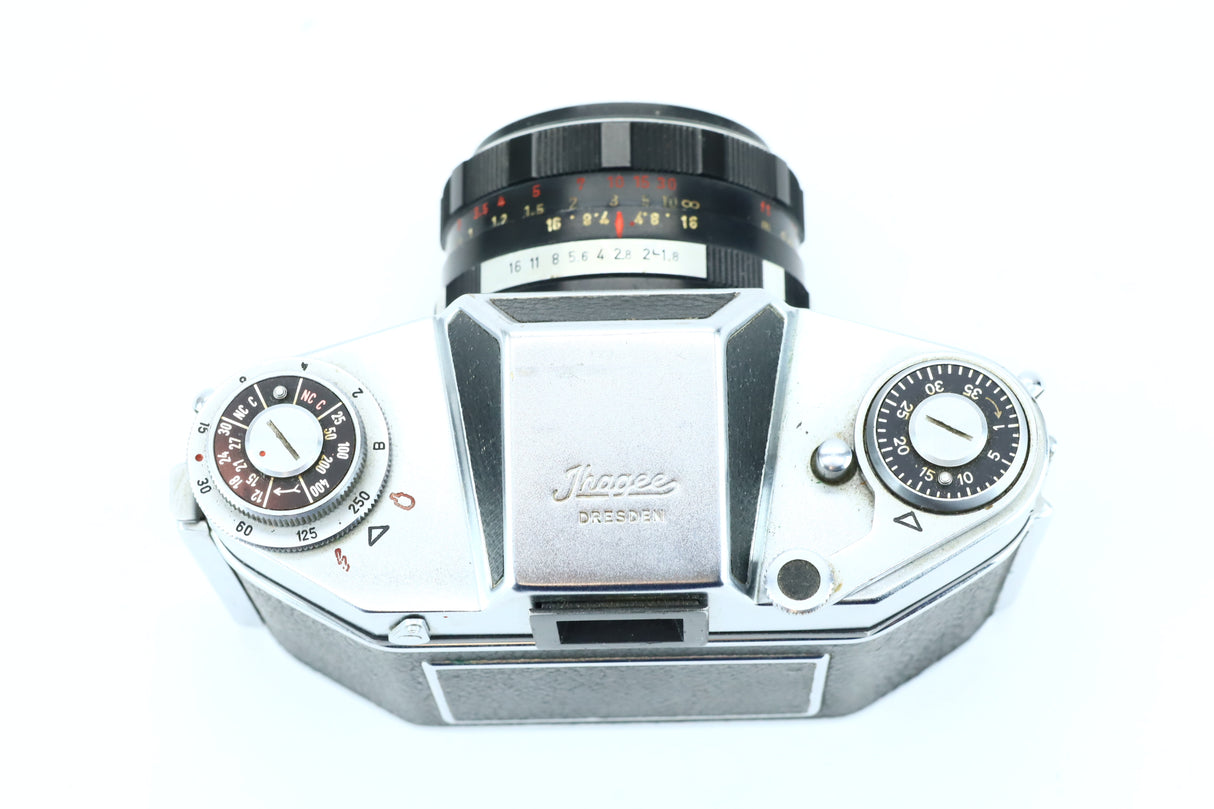 Exa II (SN: 280988) + Meyer-Optik Görlitz Oreston 50mm f/1.8