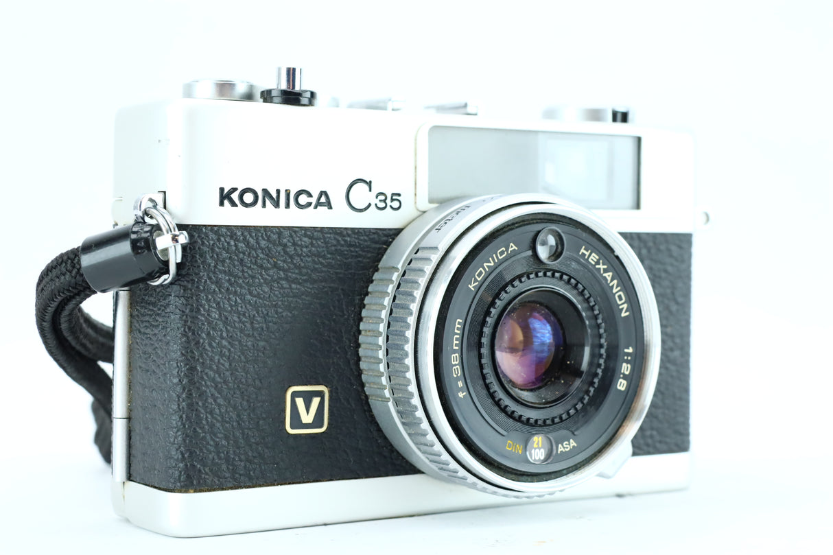 Konica C35 (SN: 156273) + Hexanon 38mm f/2.8