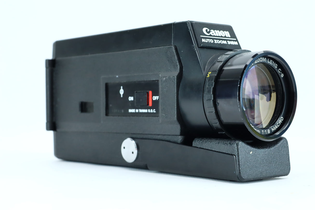 Canon Auto Zoom 310M + Canon C-8 Macro 10–30mm f/1.8