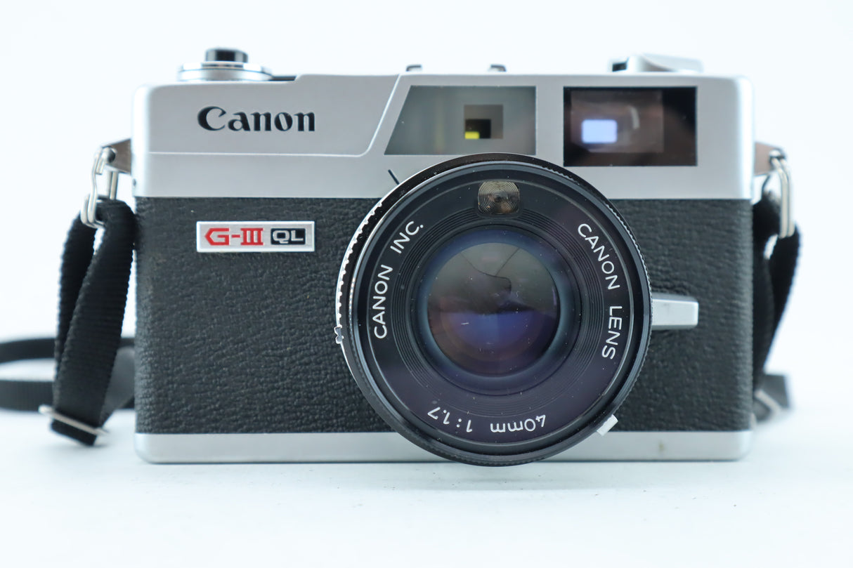 Canon G-III QL canonet QL17 with 40mm 1,7