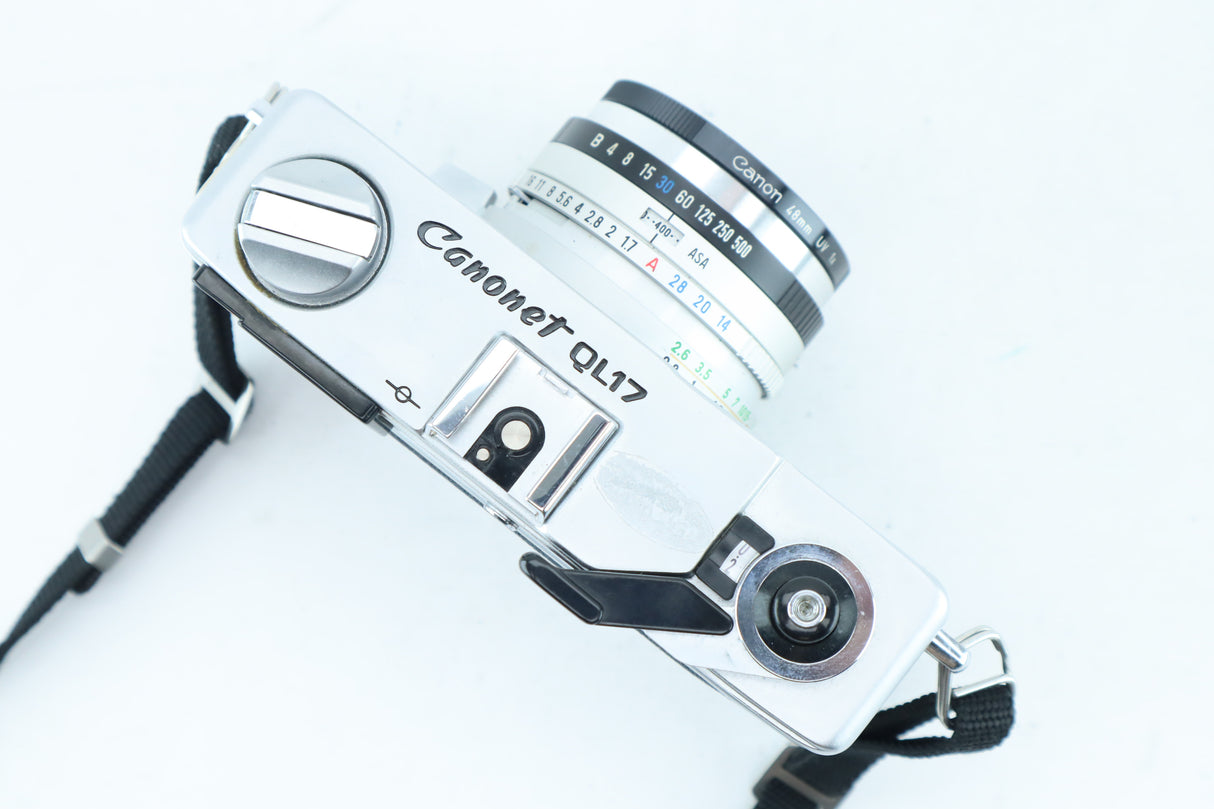 Canon G-III QL canonet QL17 with 40mm 1,7