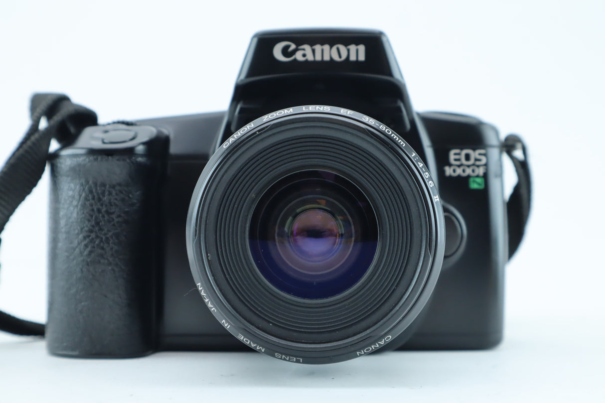 Canon EOS 1000F N with EF 35-80mm 4-5,6