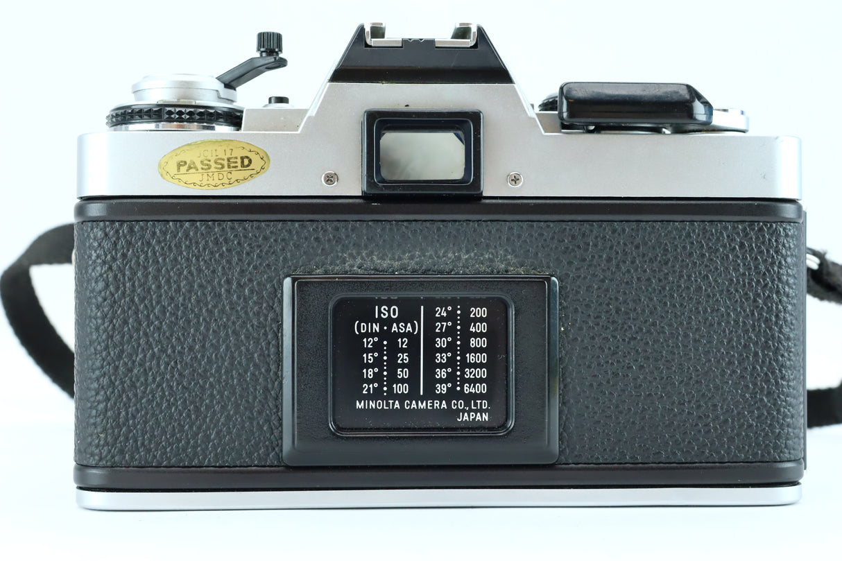 Minolta XG-M + Minolta MD 50mm f/1.7 (SN: 8390490)