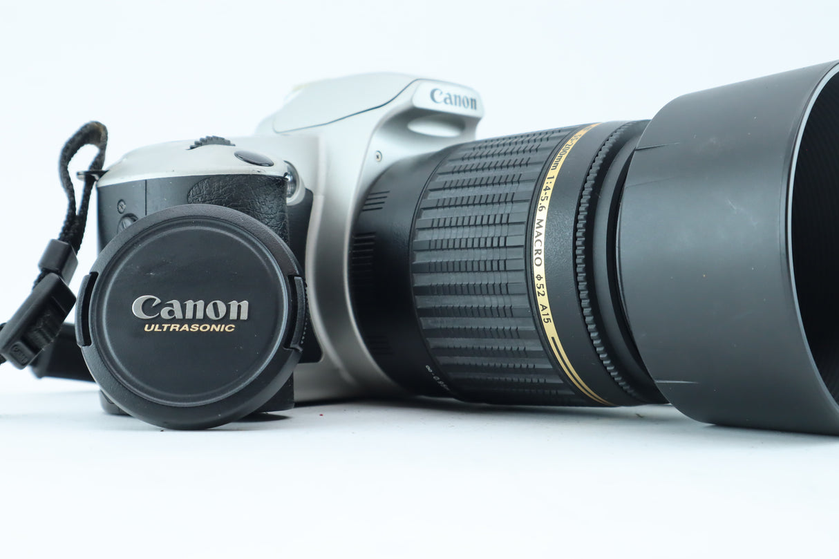 Canon EOS 500N with Tamron AF 55-200mm 4-5,6