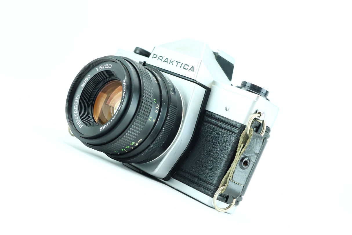 Praktica MTL 5B mit Multi Coating Pentacon Auto 1,8/50 Objektiv