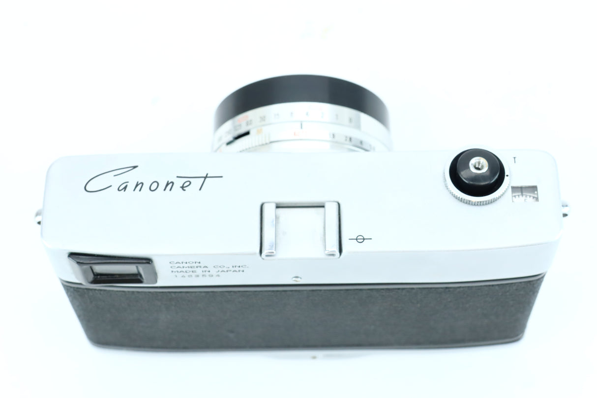 Canon Canonet (SN: 1463594) + Canon SE 45mm f/1.9