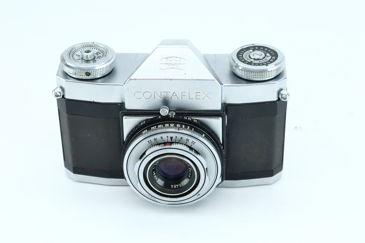 Zeiss Ikon Contaflex + Carl Zeiss Tessar 45mm f/2.8 (SN: 945484)