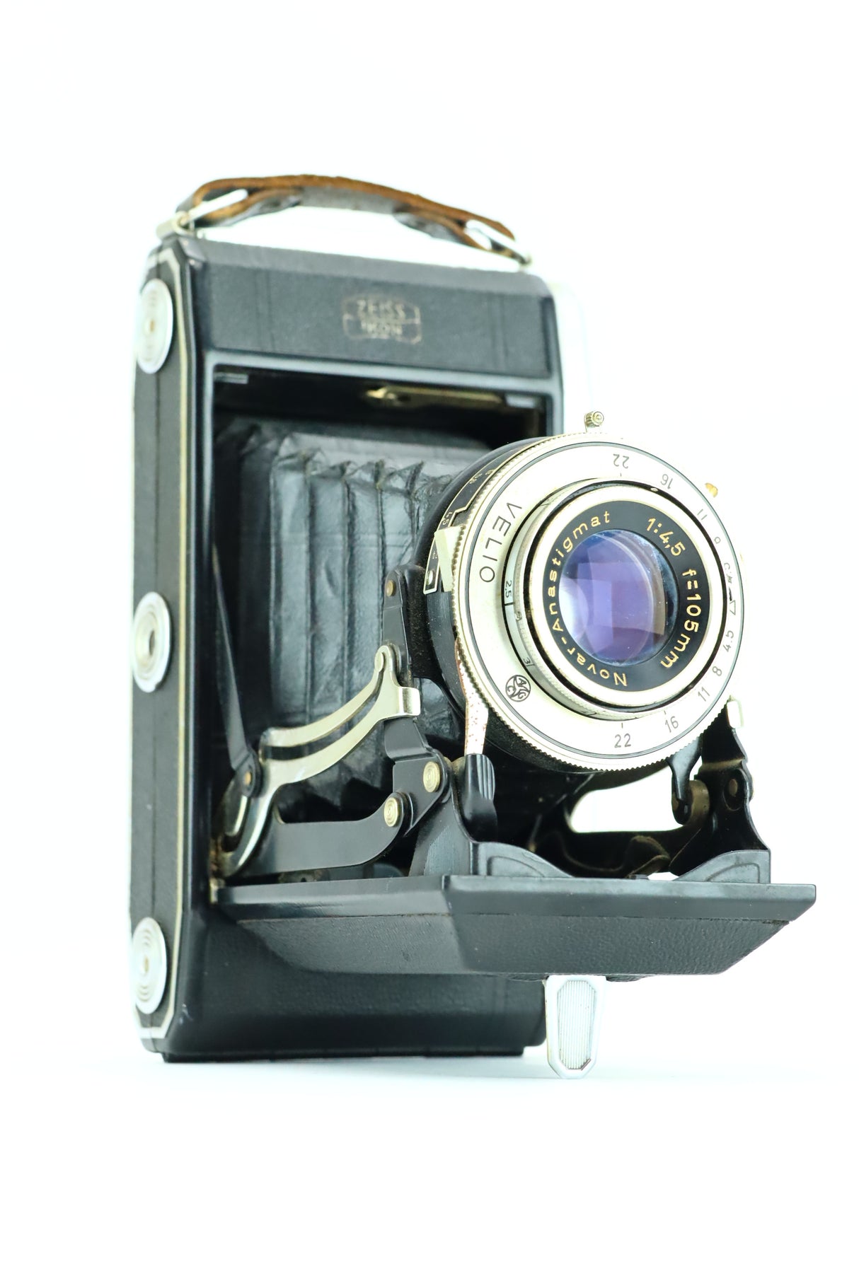 Zeiss Ikon Nettar con Novar-Anastigmat 1:4,5 f=105mm