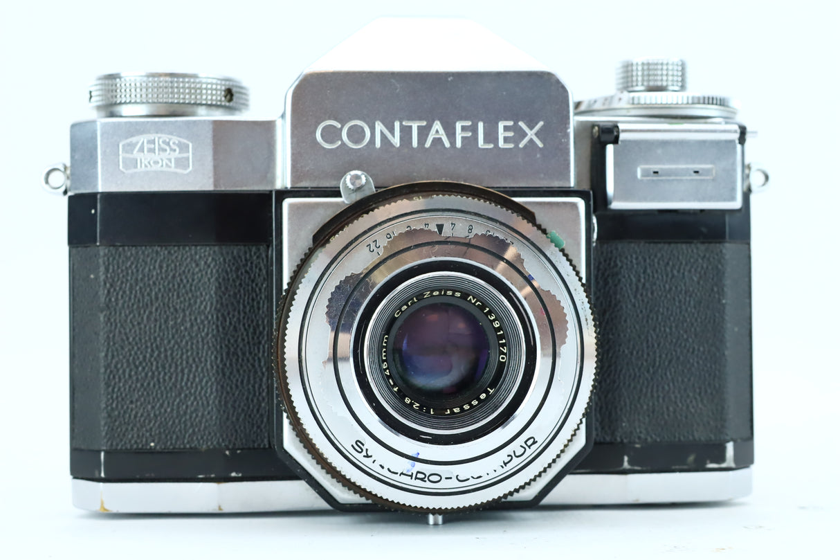 Zeiss Ikon Contaflex + Carl Zeiss Tessar 45mm f/2.8