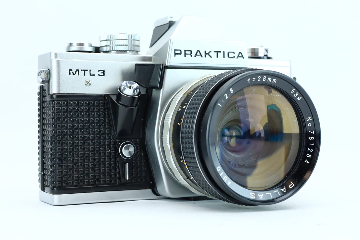 Praktica MTL 3 + Pallas Auto 28mm f/2.8