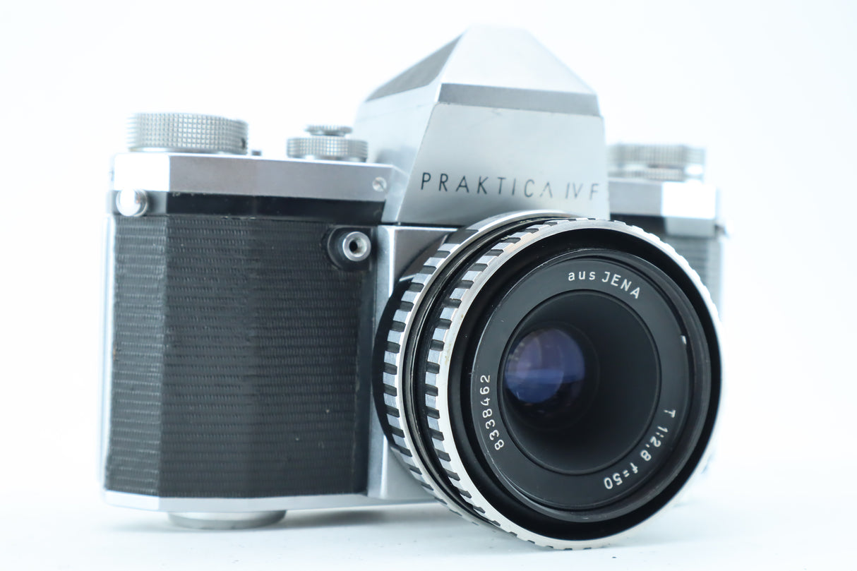 Praktica IV F with Aus Jena 50mm 2.8