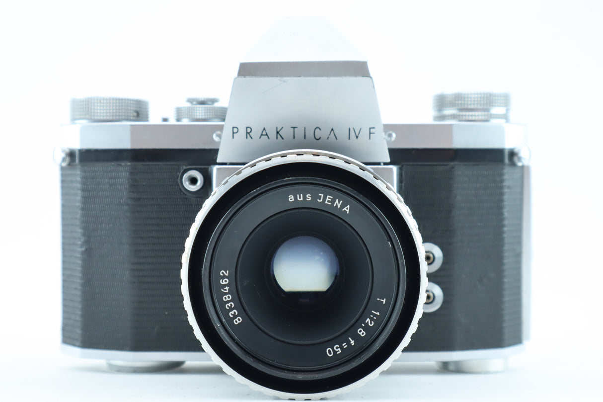Praktica IV F with Aus Jena 50mm 2.8