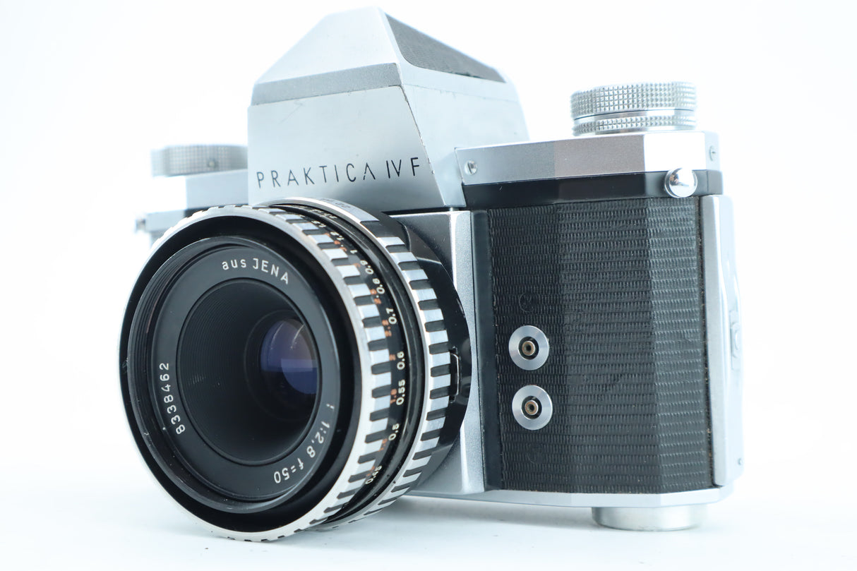 Praktica IV F with Aus Jena 50mm 2.8