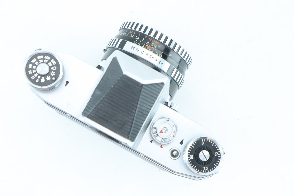 Praktica IV F with Aus Jena 50mm 2.8